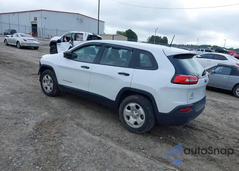 2016 Jeep Cherokee Sport from USA, damaged, VIN 1C4PJMABXGW226430